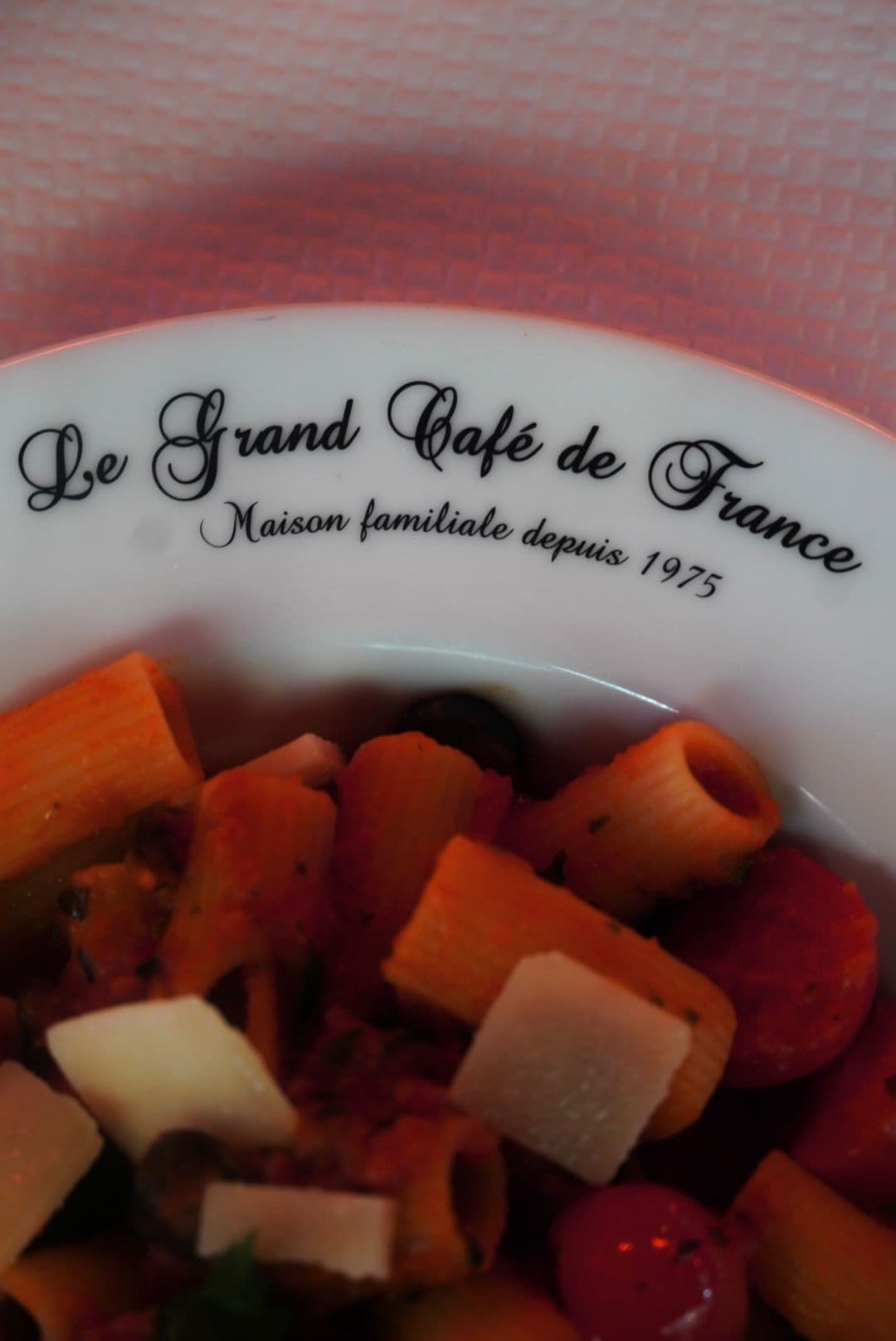 Plat signature Le Grand Café de France